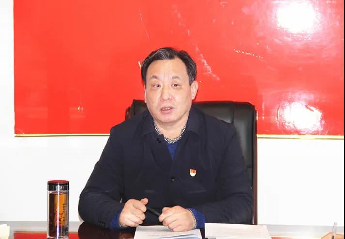 稷山:廉广锋参加县委办党支部一月份主题党日活动