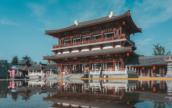 西安一仿唐代皇家建筑群,不仅是我国5a级景区,门票还免费