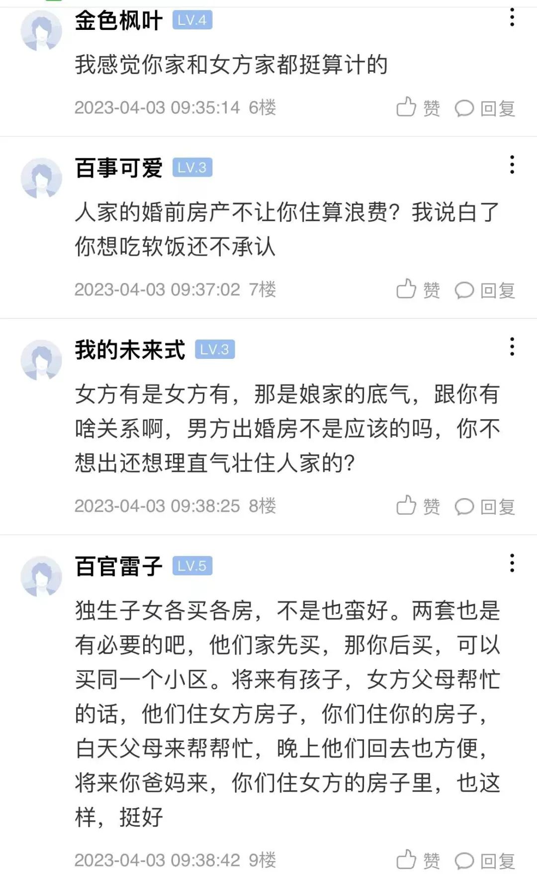 婚后住女方房就算入赘？网友：有房不住岂不是浪费？ 6510