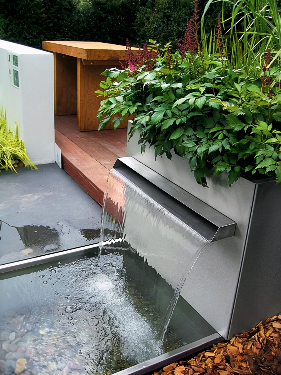 50款精致的庭院水景设计案例,做花园一定用得上
