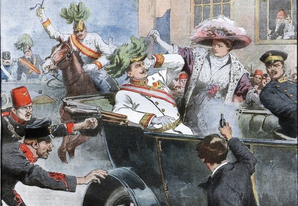 一战导火索:皇太子遇刺的无厘头故事,原本可避免偏偏往枪口上撞