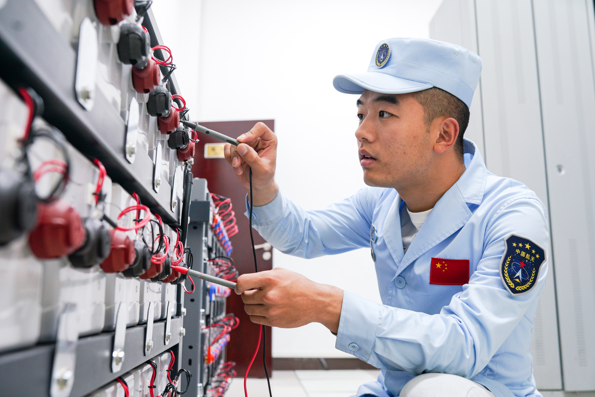 工作中的刘睿智