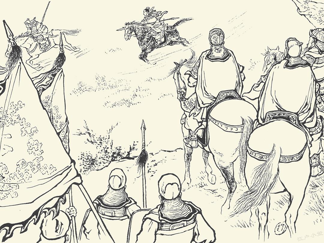 连环画《虎牢关》的故事:三英战吕布,豪气干云霄