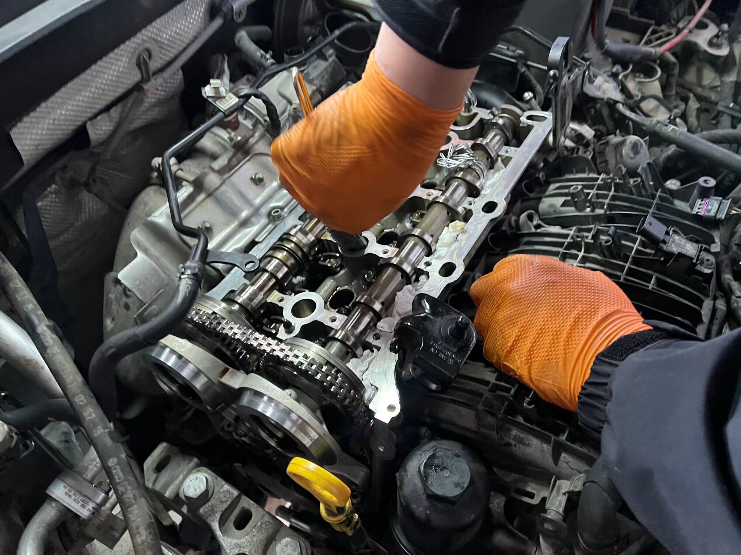 斯柯达速派的第三代ea888发动机漏机油,做大保养,打算再开十年