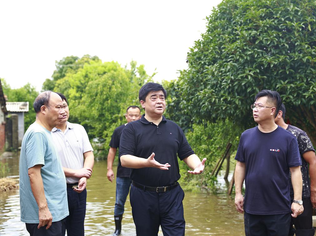 占勇在中医药科创城检查指导防汛工作