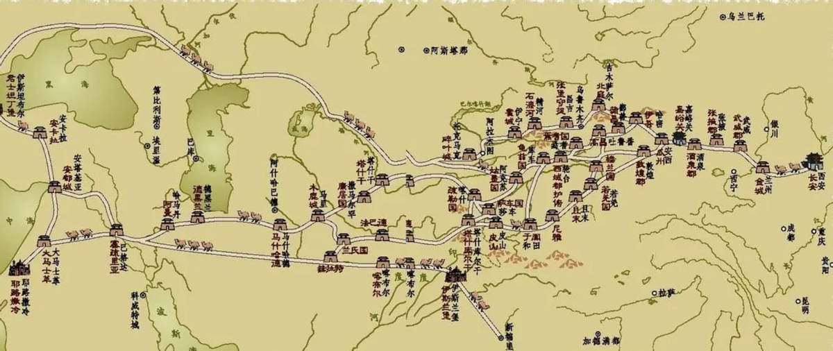 丝绸之路的开通对促进世界经济发展和文明的进步有怎样的影响