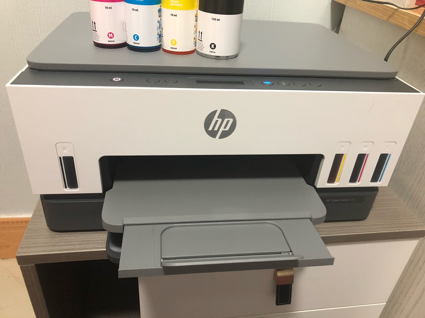 公司入手惠普smart tank 678使用爆料对比如何更低成本使用