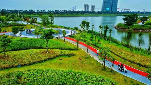 中山首个沙滩公园位于翠亨新区马鞍岛,未来这里有点美!
