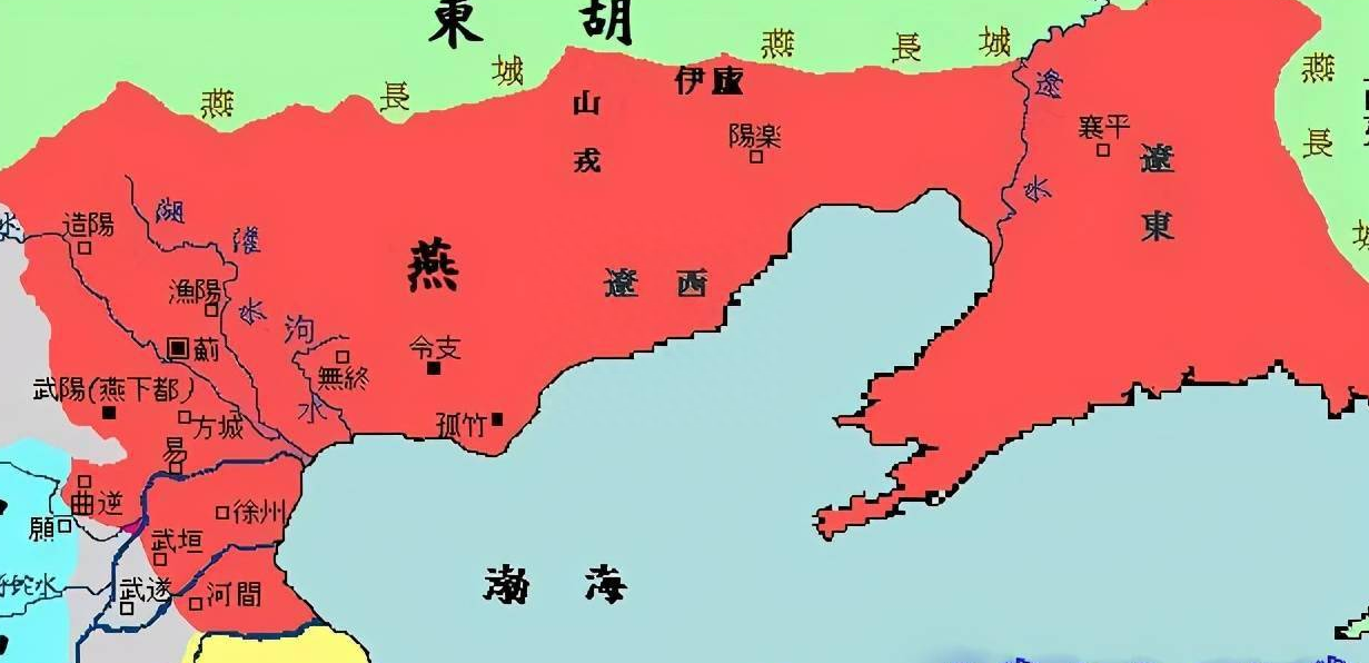 东汉幽州地图高清图片