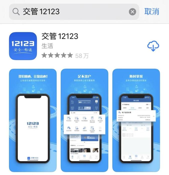 交管12123下载苹果图片
