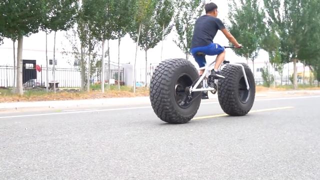 小伙改装大脚自行车,看到成品那一刻,想骑着它去拉萨