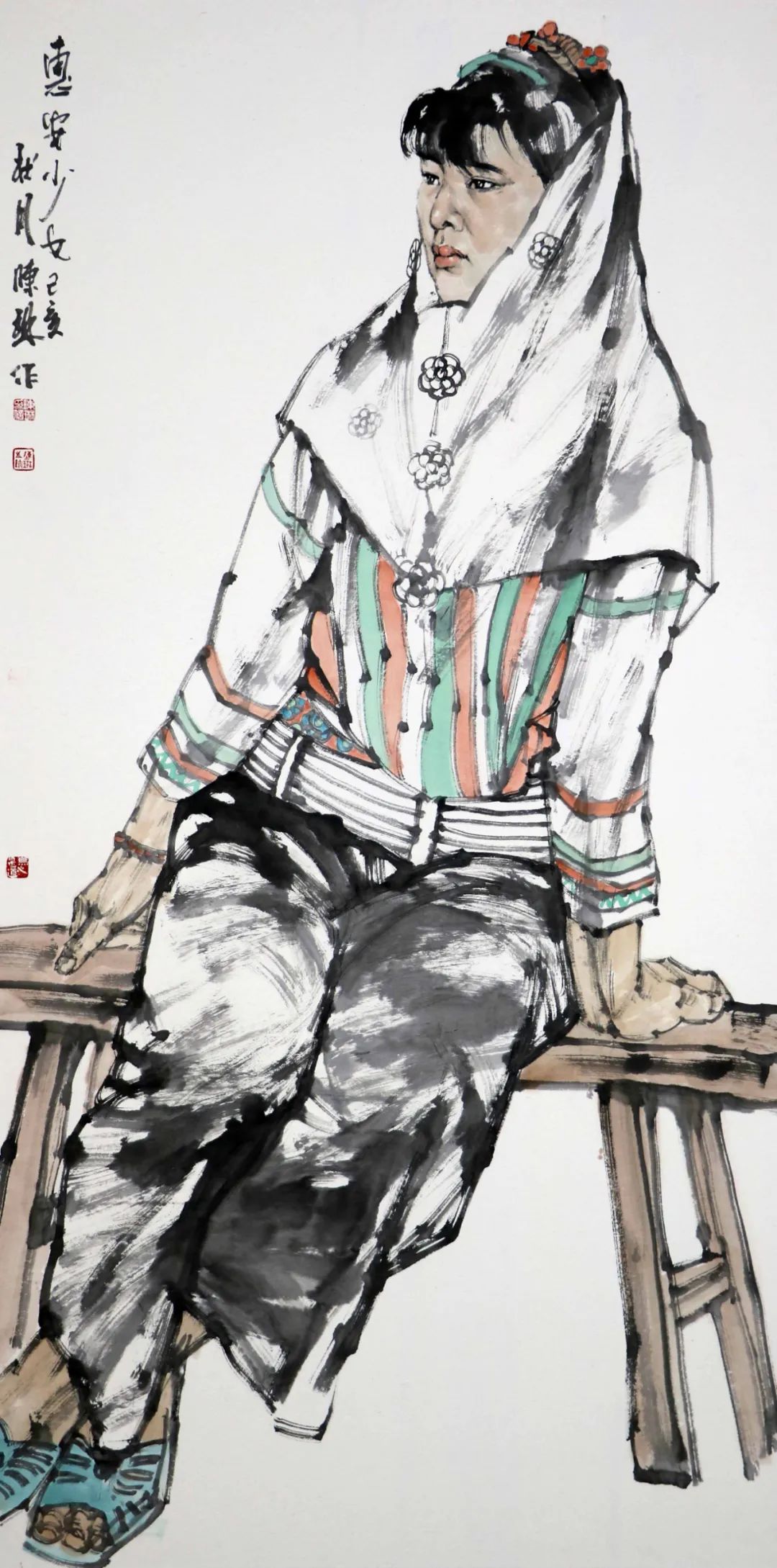 共筑强军梦·翰墨书情怀——著名军旅画家陈琳