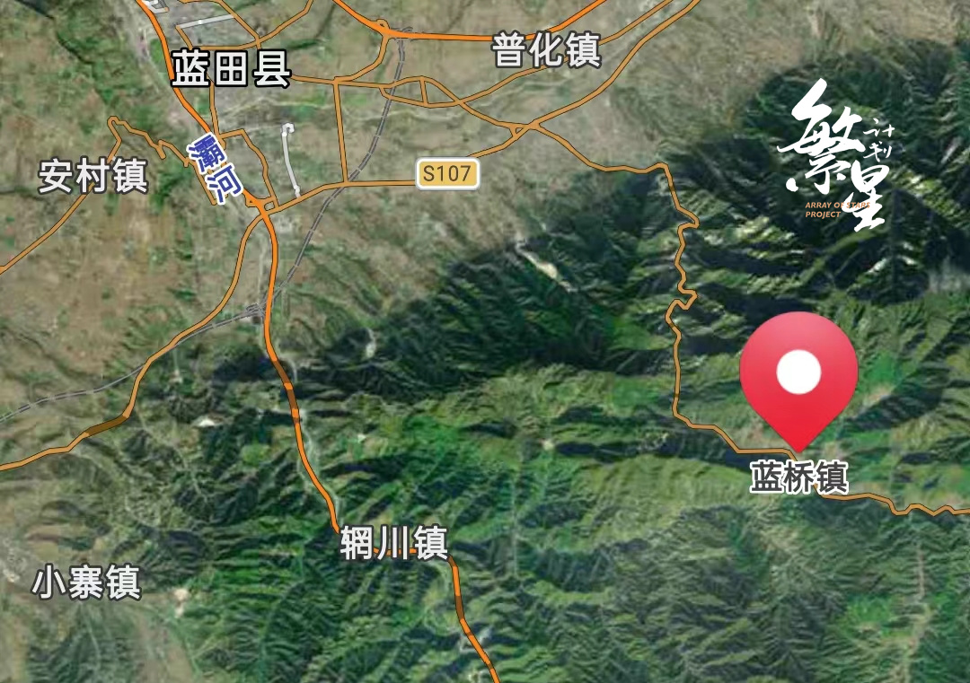 蓝田县地图 baijiahao.baidu.com