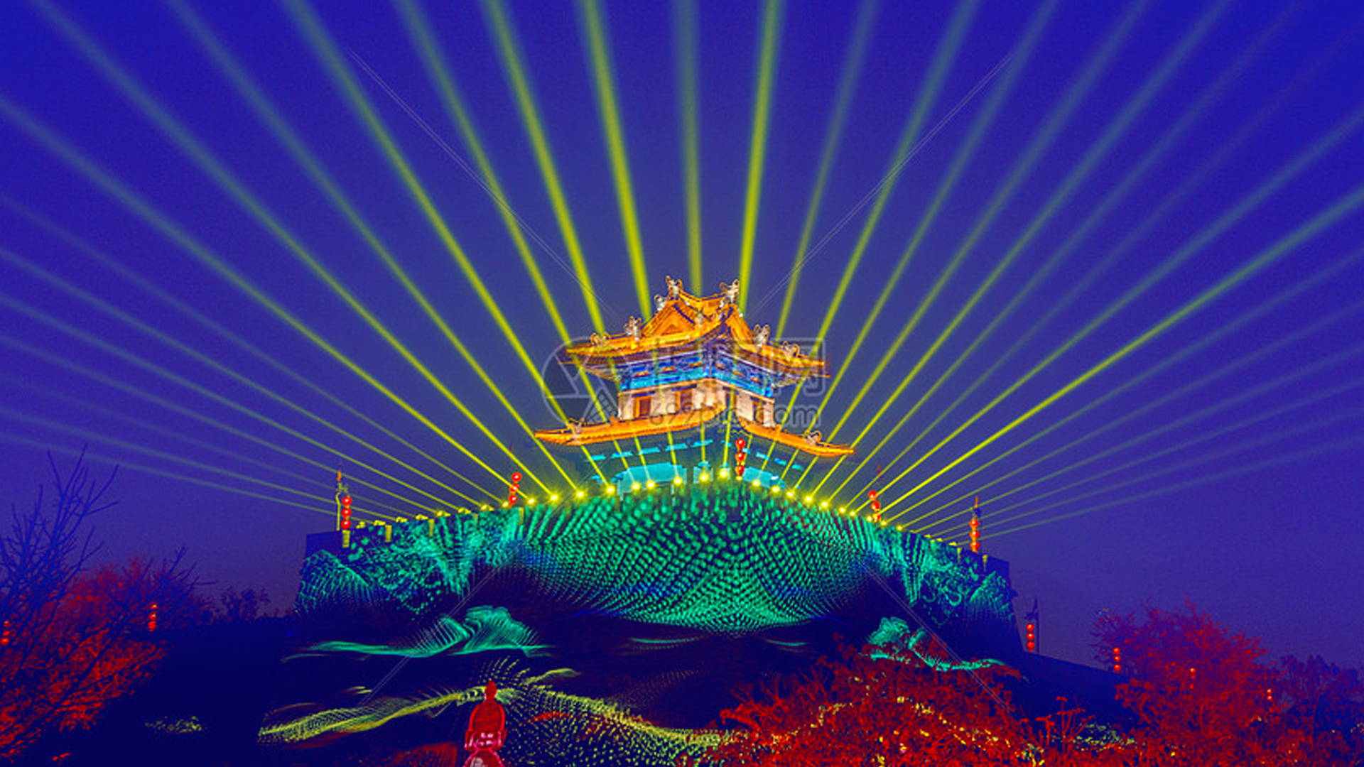 古建筑灯光秀_景区夜游项目设计到底有多牛?进来看看"见分晓"