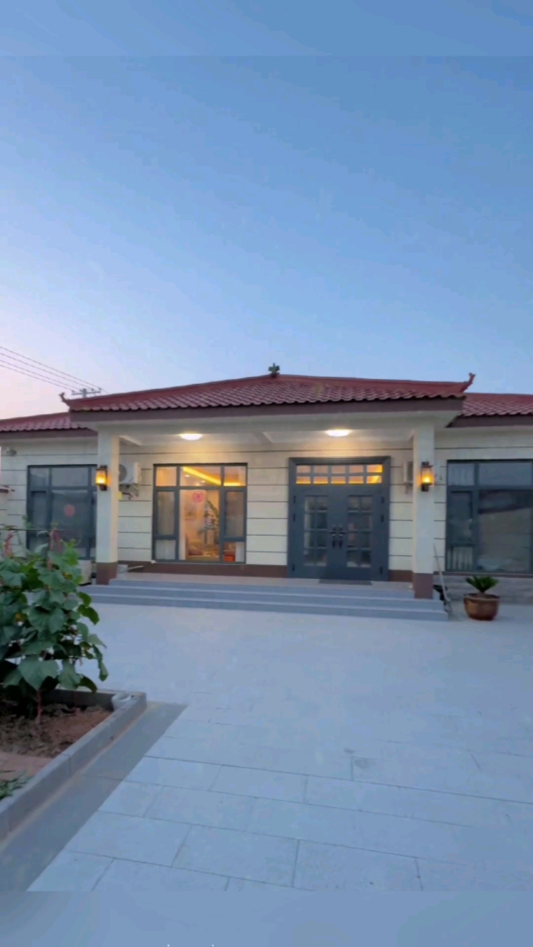 农村平房这样改,成本低颜值高,全村都来抄作业