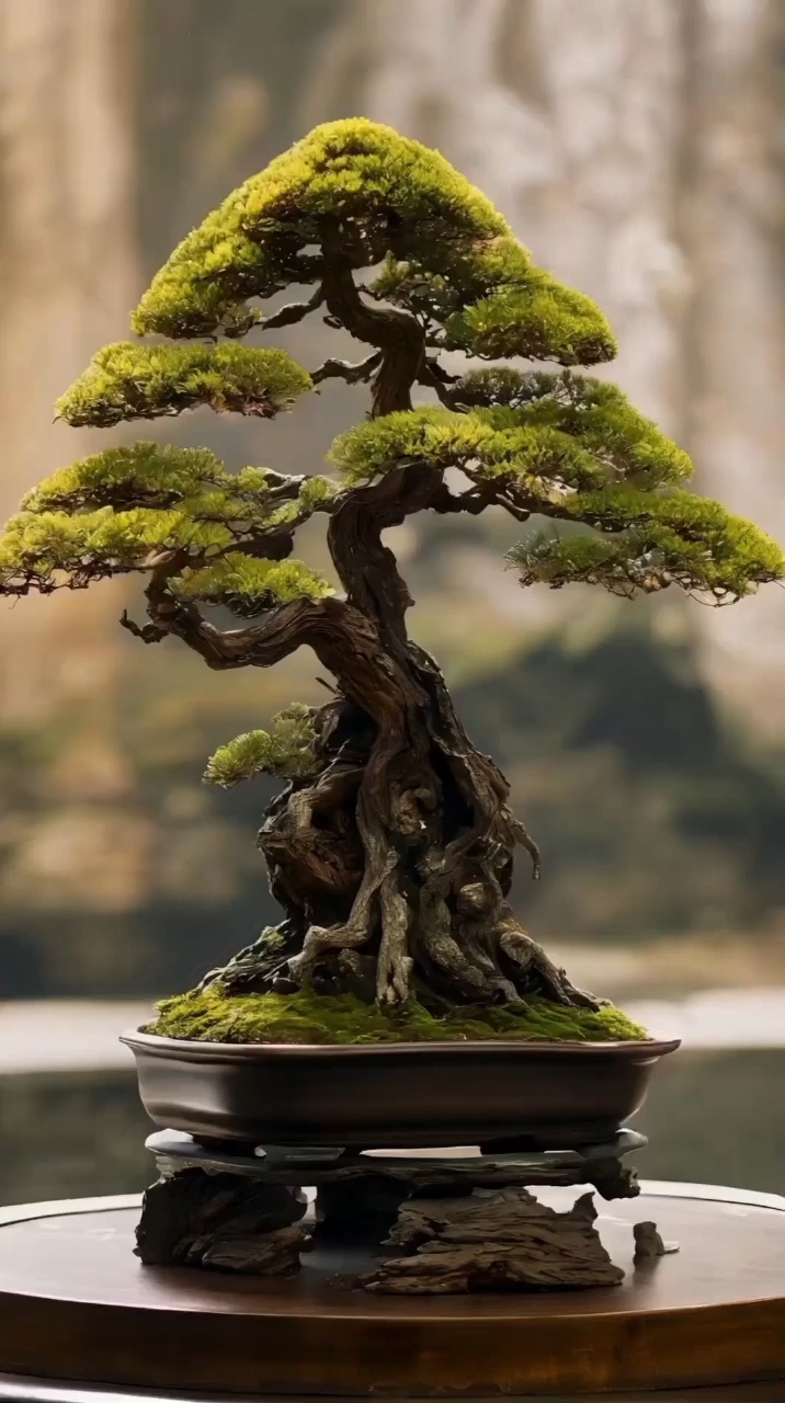 精品盆景艺术作品