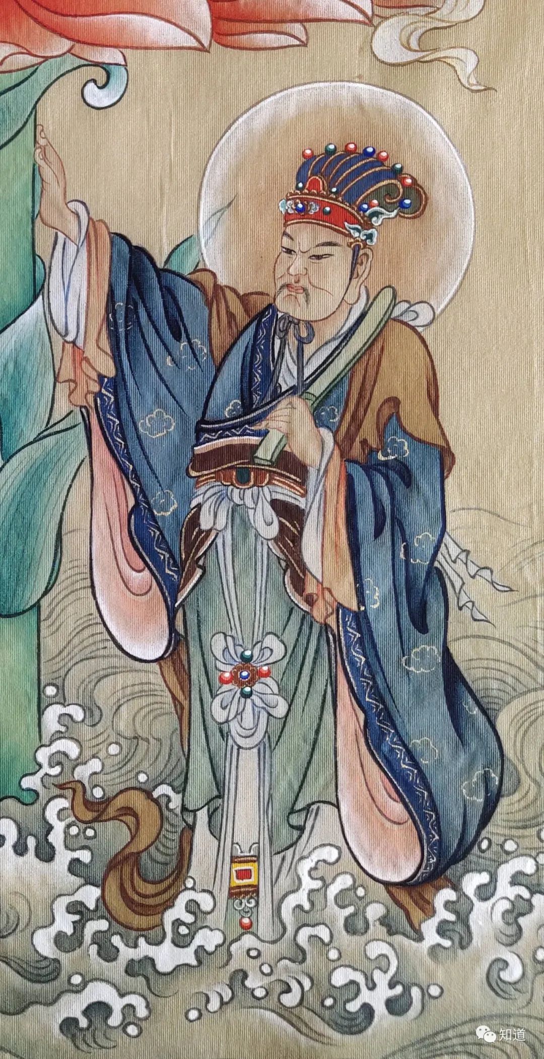 knowart丨郑小语佛画 《准提菩萨》