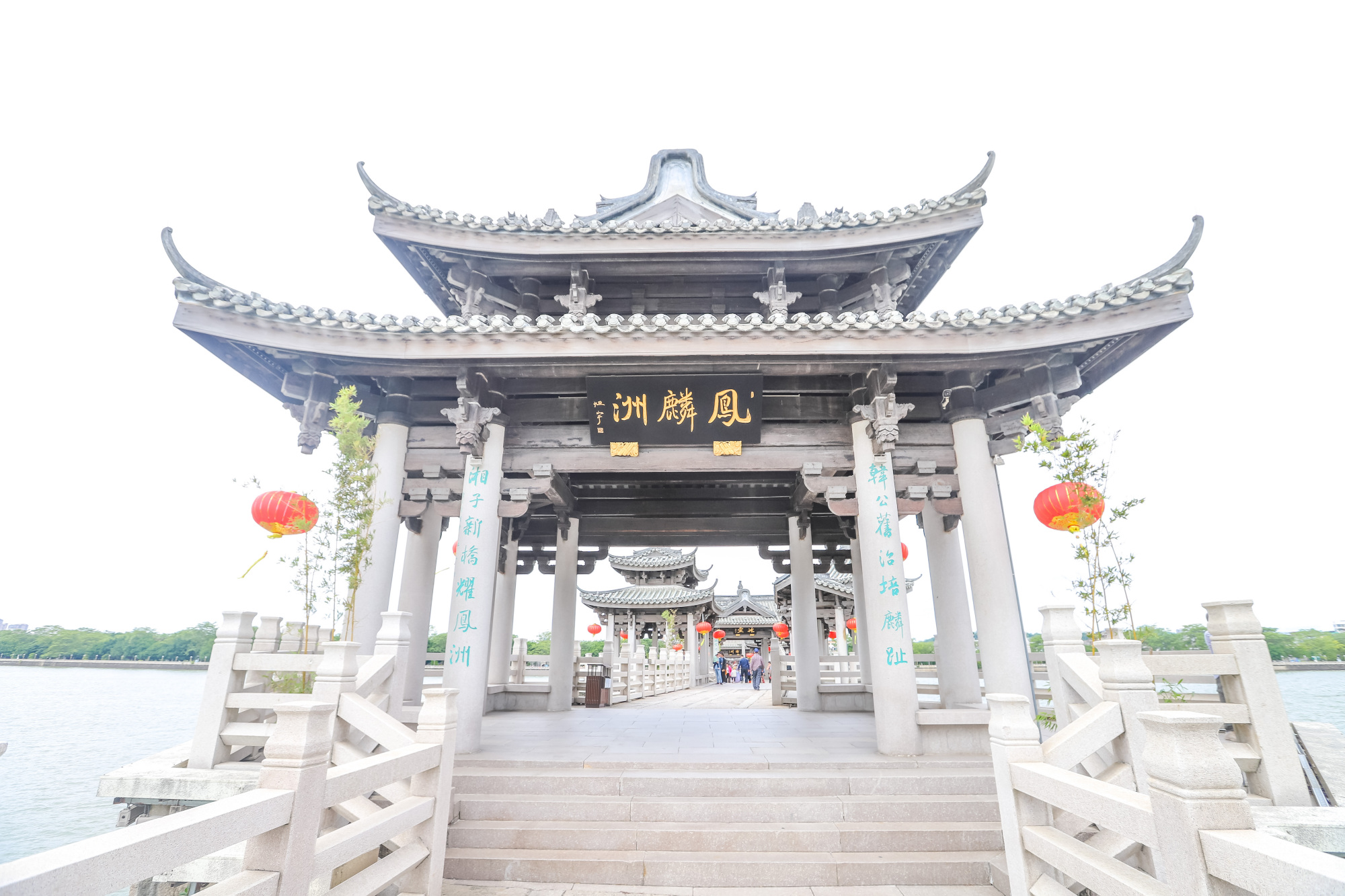 中国最早的启闭式桥梁,潮州城市地标建筑,广济桥