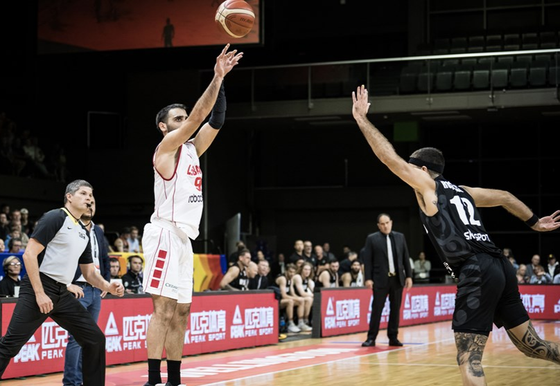 男篮世预赛澳洲虎新西兰男篮106:91横扫黎巴嫩男篮