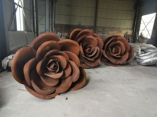 耐候钢板雕塑制作 耐候钢雕塑工艺要求 红锈钢板加工