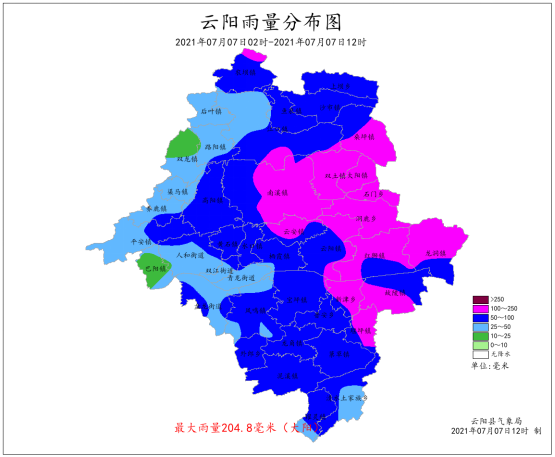 云阳乡镇地图图片