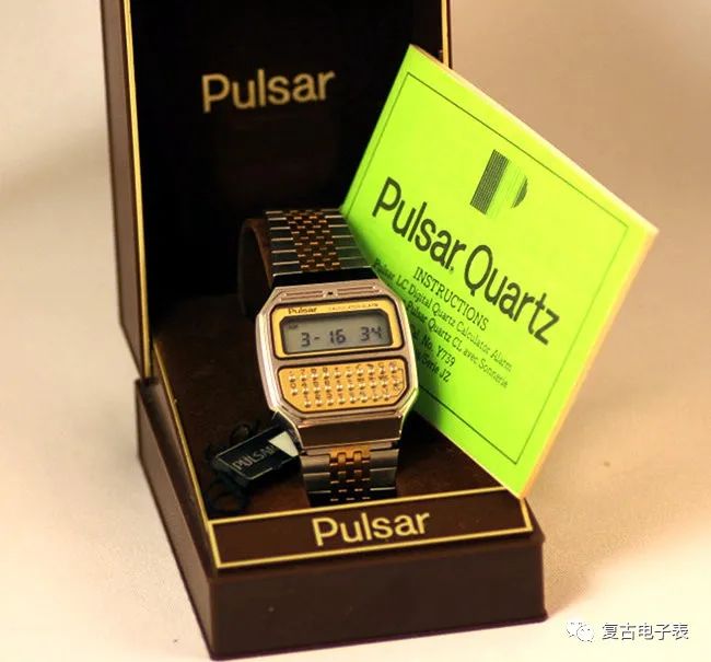 精工脉冲星全金属旋盖计算机手表——seiko pulsar y739