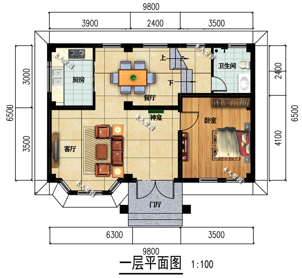 3棟面積不足80平的小別墅,18萬真的能建一棟,給爸媽養老用