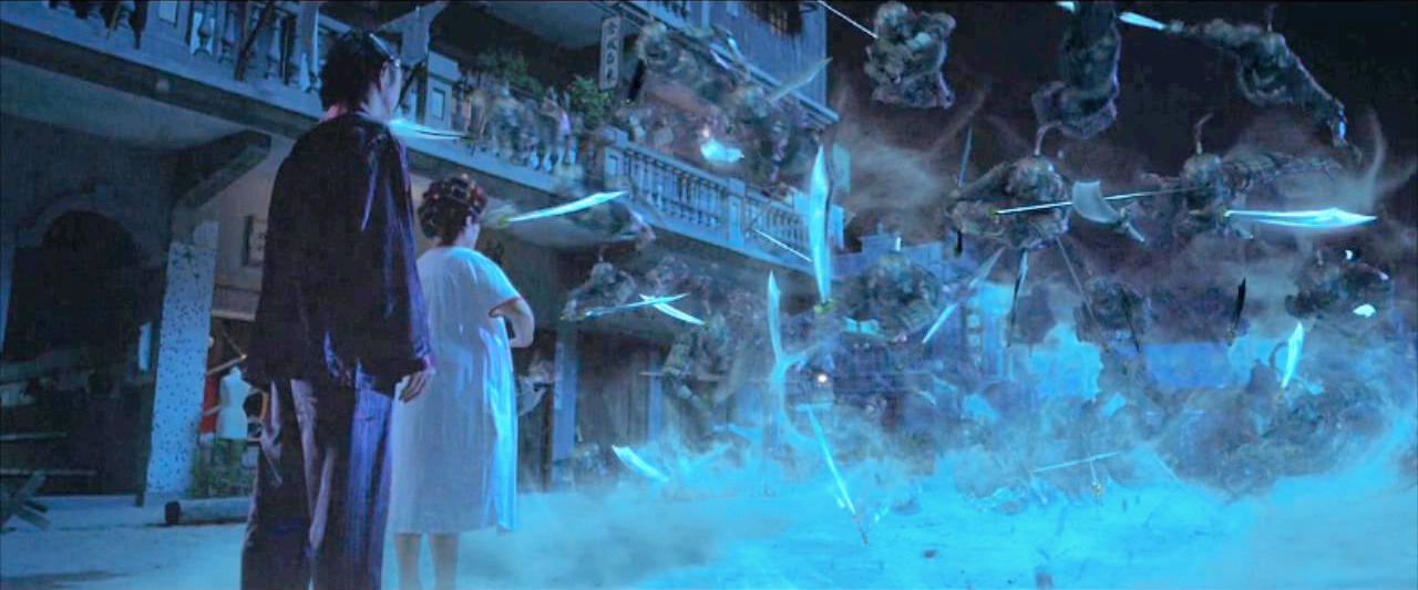 周星驰电影未解之谜?《功夫》的城寨三高手能打败弹琴二人组吗?