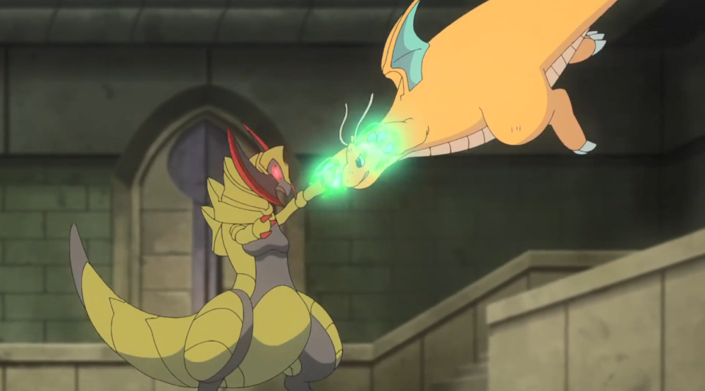 《宝可梦旅途》第65集:龙之对战!小智vs艾莉丝!