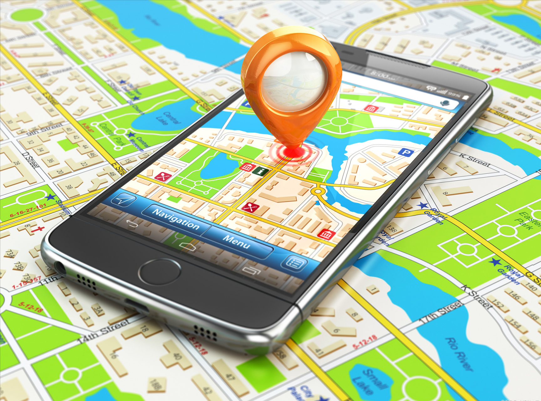 应用的地理信息系统架构: 基于位置的服务