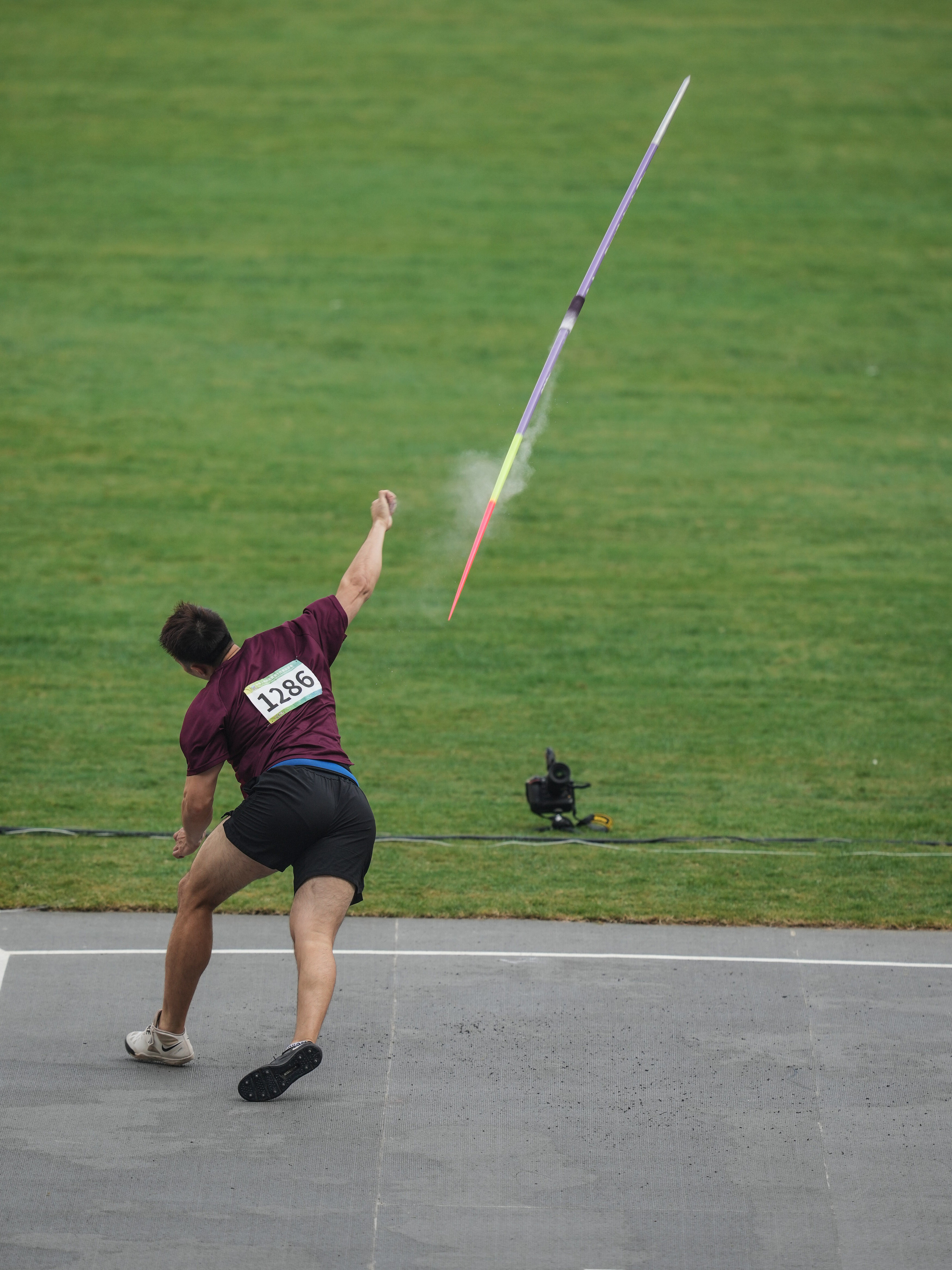 田径——男子标枪决赛赛况