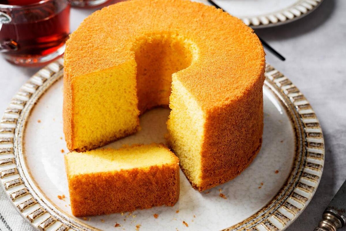 6寸戚风蛋糕的最佳配方,松软有弹性,不塌不缩!