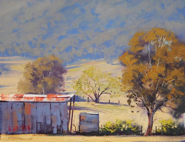 美丽而宁静:澳大利亚画家格雷厄姆风景油画作品