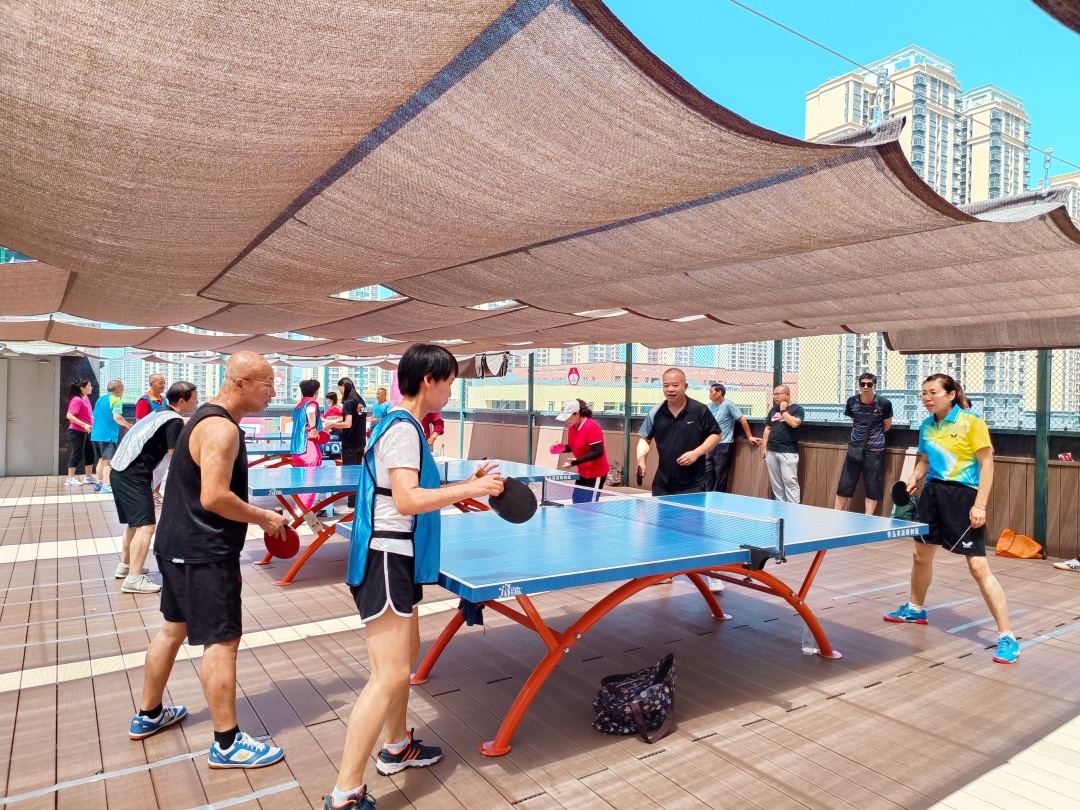 乒出精彩生活航天基地社区运动会乒乓球比赛成功举办