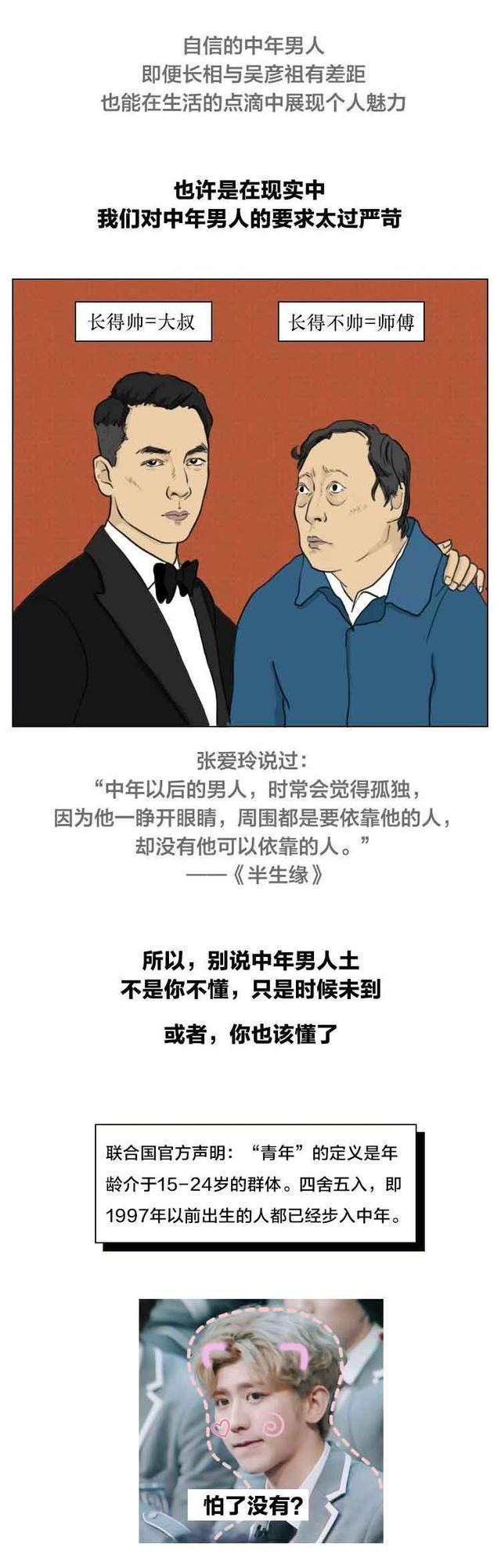 "中年油腻大叔"标准公布?漫画揭晓:可参考看看,你占几个?