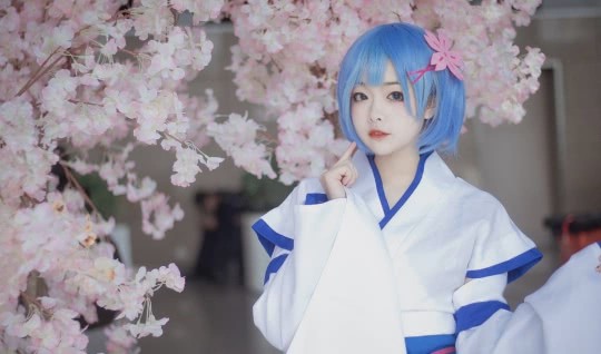 cosplay:蕾姆@奶糕糕糕糕