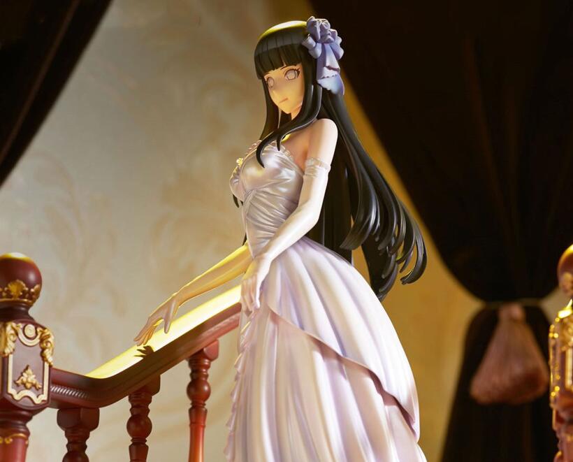 雏田"水晶"婚纱手办,比白无垢还要好看,漫迷:便宜鸣人了