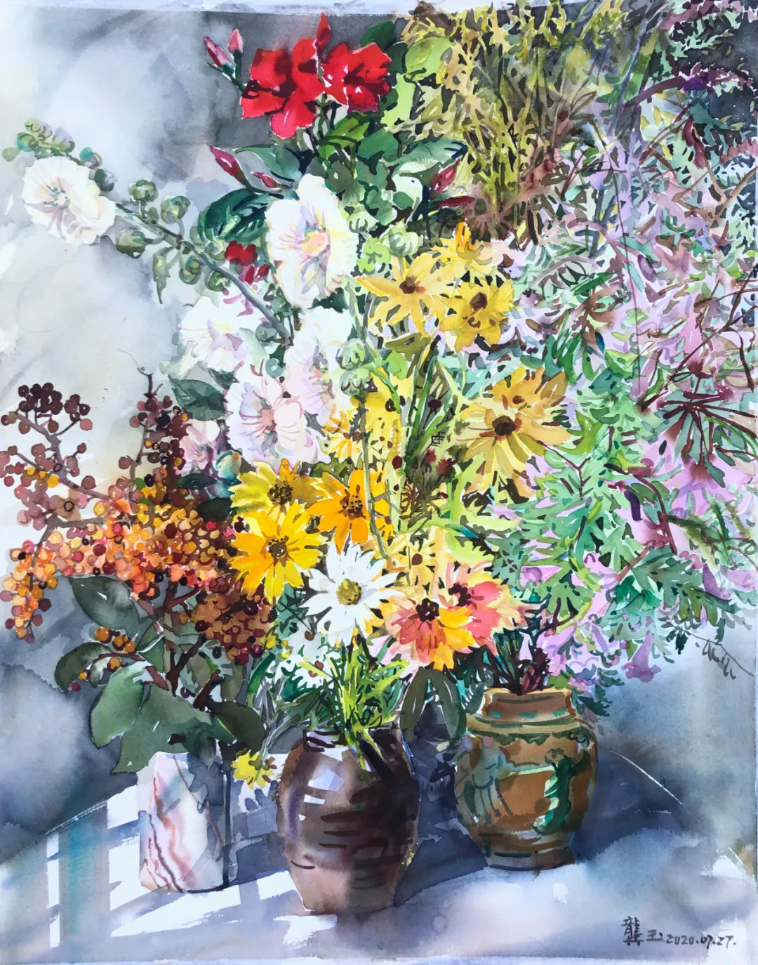 「第七届庐山水彩节邀请嘉宾」龚玉艺术作品展