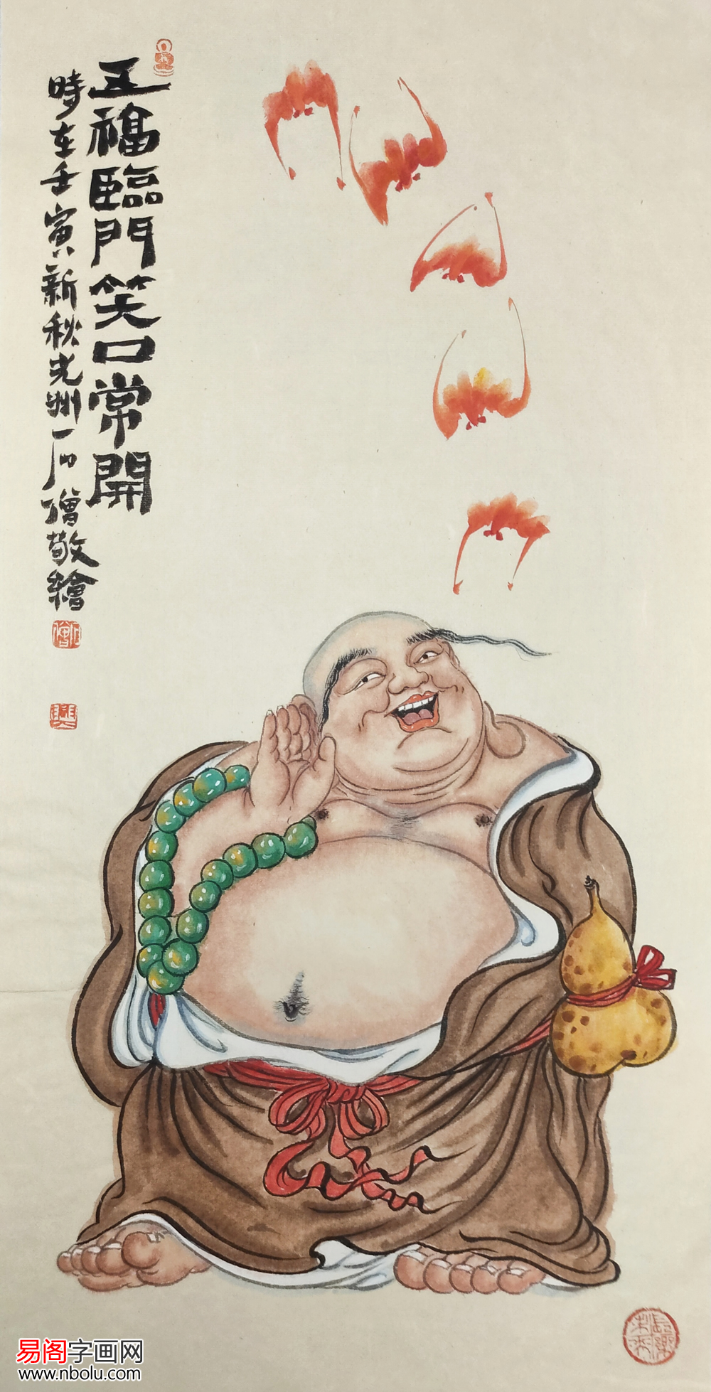 画家石僧本人严正声明:尊重原创,打击赝品