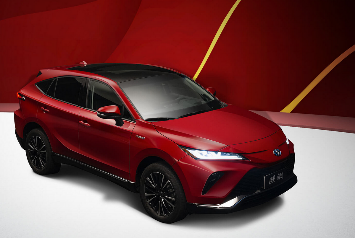 豪华中型suv 广汽丰田威飒要上了 迎新就选中国红