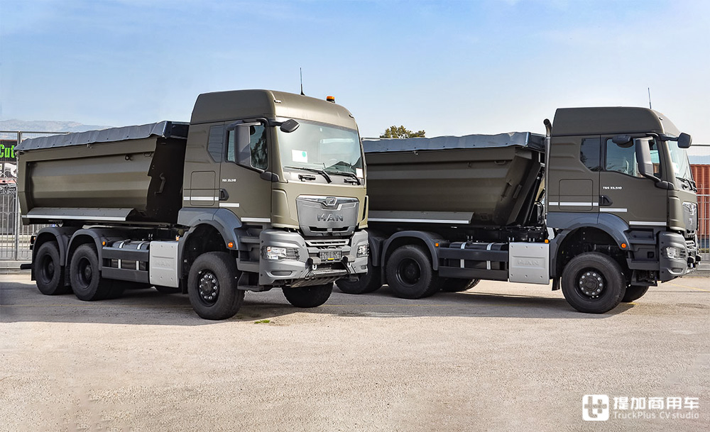 新一代莱茵金属曼恩tgs-mil军用卡车来袭,实拍带你看它有多强