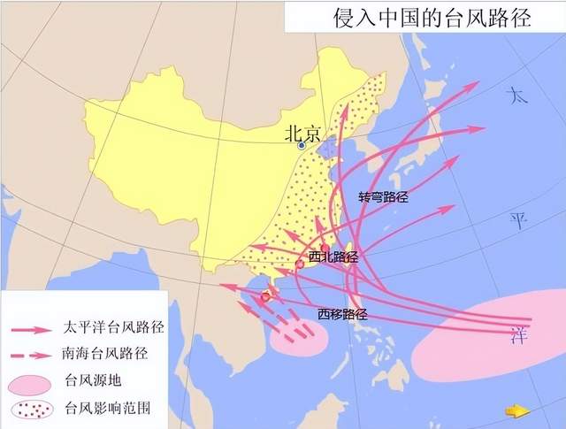 台风梅花四次登陆我国