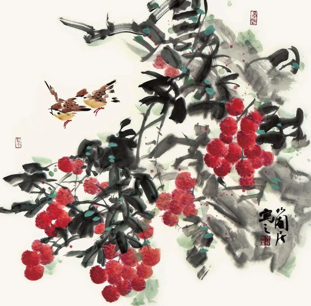 艺开善花——吴东民花鸟画小品欣赏