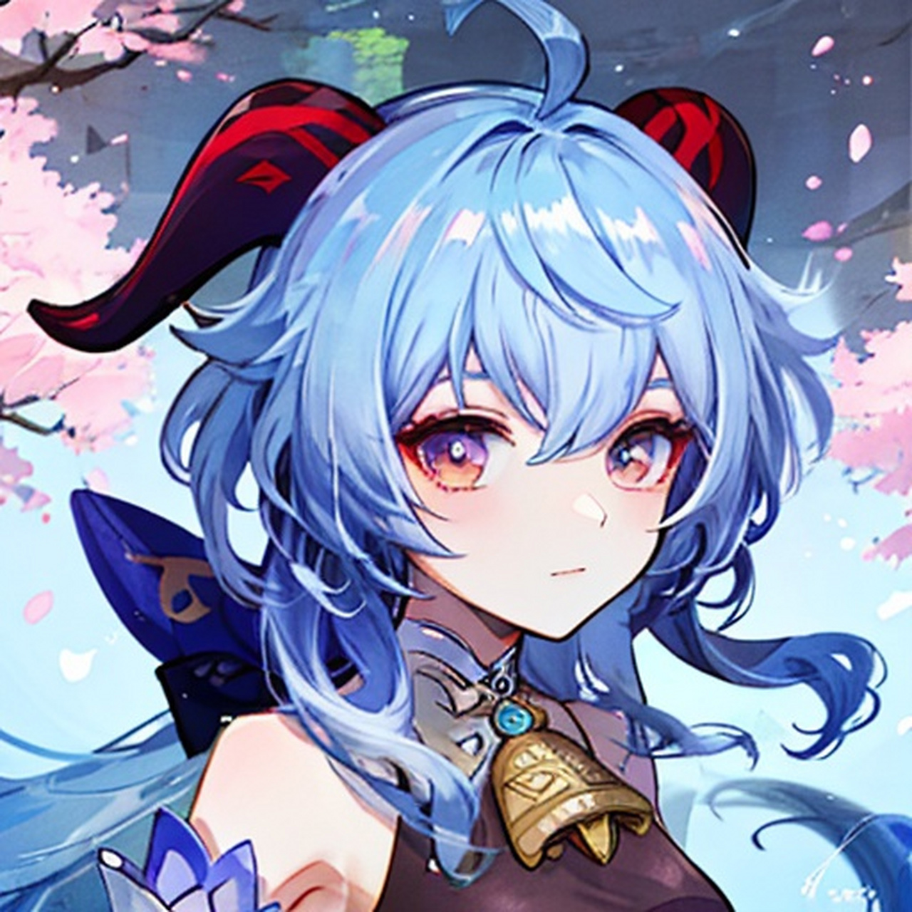 [鼓掌]ai绘画生成原神甘雨头像,也太好看了吧[鼓掌]  [赞同]使用工具