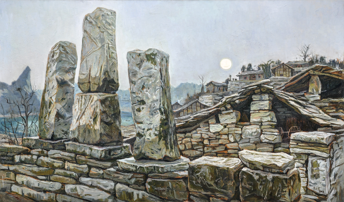 「艺展中国」黄德伟油画作品欣赏(2021迎春展)