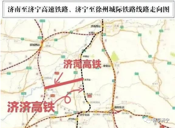 济宁高铁路线图图片