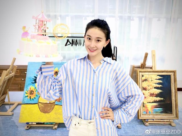 心动的感觉!艺体女神张豆豆晒美照获网友盛赞,甜美可爱明艳动人