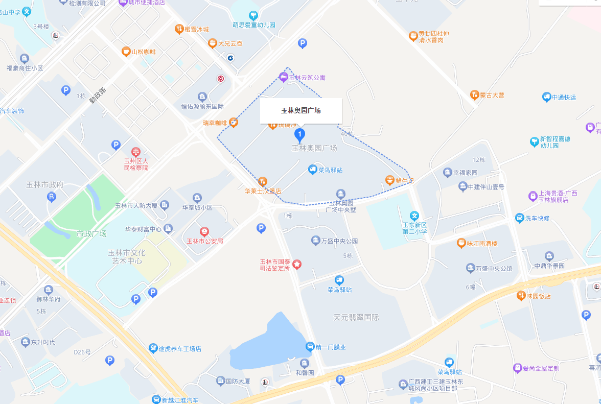 奥园广场地图图片