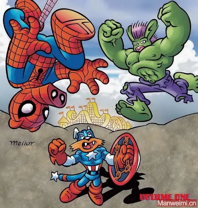 漫威人物百科-蜘猪侠(spider-ham)