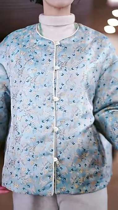 款棉服真的好看,直播间现在有活动,快来看看 新中式 复古日记国风女装